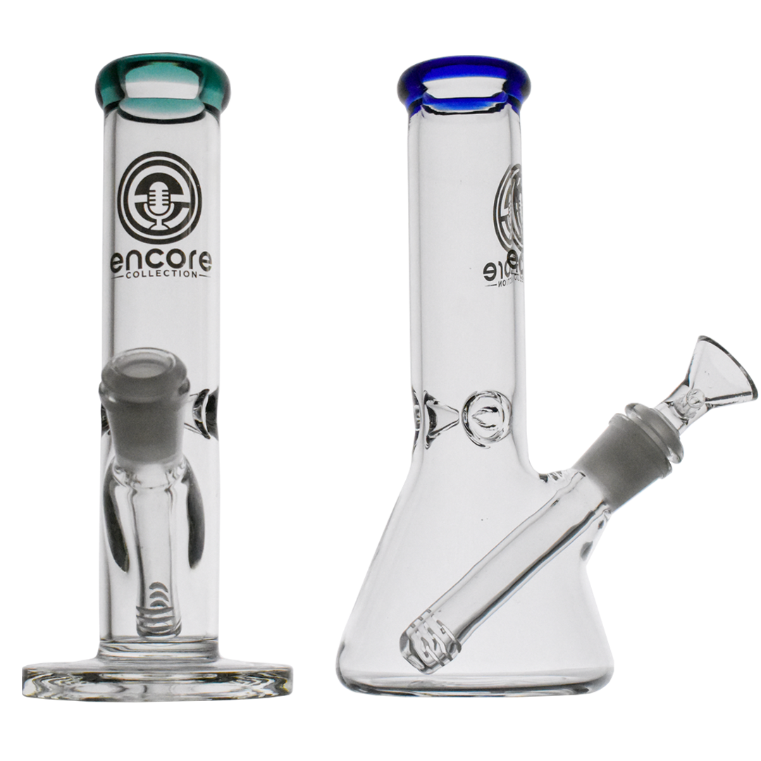 38mm 8” Beaker w/ Color Lip The META Group